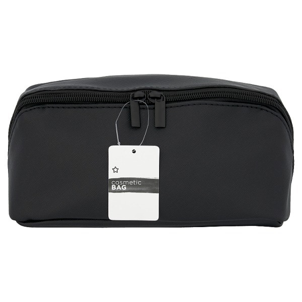 Superdrug Expandable Make up Bag Black