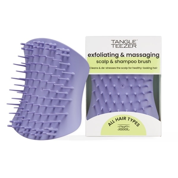 Tangle Teezer The Scalp Exfoliator & Massager, Lavender Lite