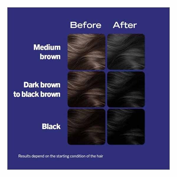 LIVE Intense Colour Permanent Black Hair Dye Deep Black