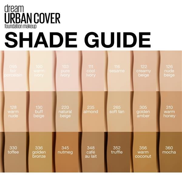Maybelline Dream Urban Cover Foundation 116 Sesame