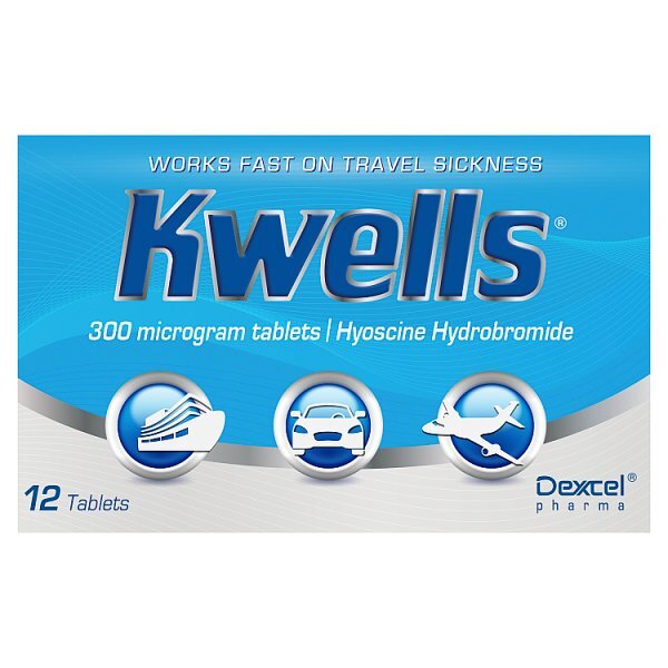 Kwells Travel Sickness Tablets 12 Pack