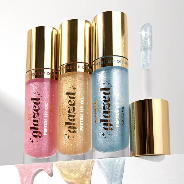 Barry M Glazed Peptide Lip Oil - Blue Shimmer