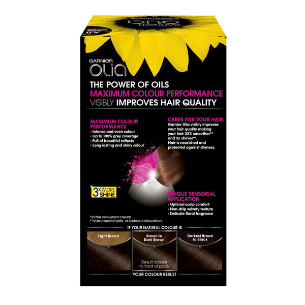 Garnier Olia 4.0 Dark Brown Permanent Hair Dye