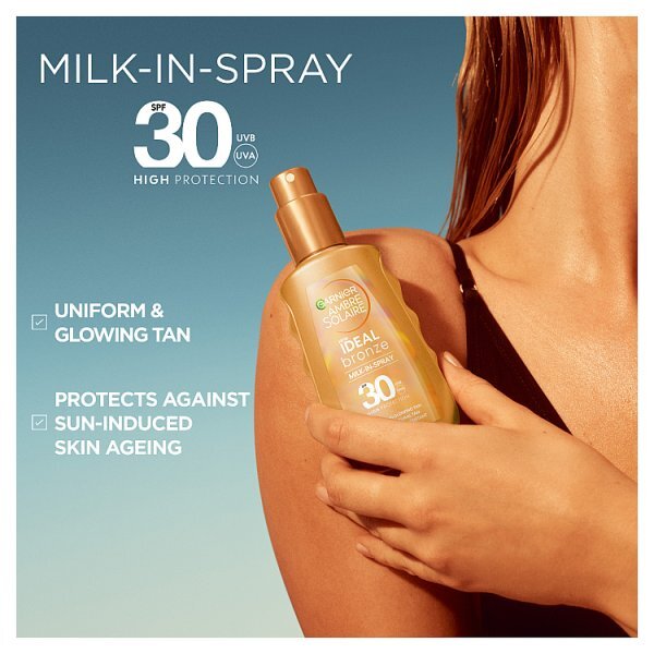 Garnier Ambre Solaire Bronze Milk In Spray Spf 30 150ml