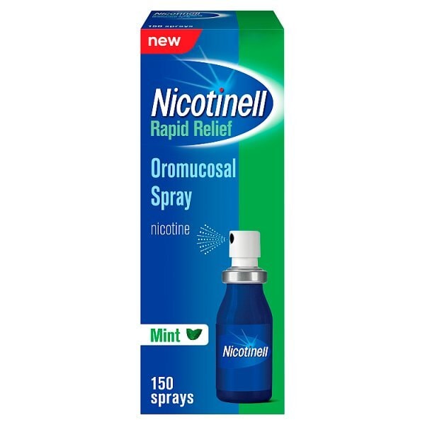 Nicotinell (Nicotine) 1Mg Mint 150 Sprays Stop Smoking Aid