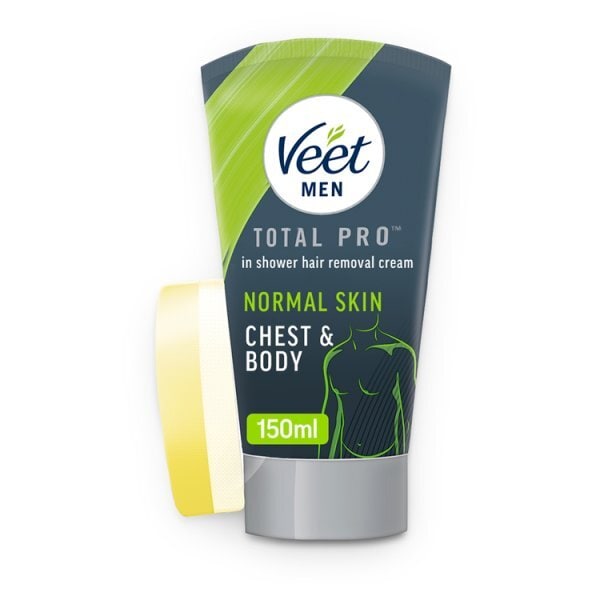 Veet Men In Shower Hair Removal Cream Body Normal 150ml