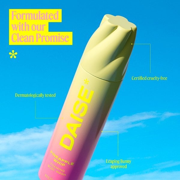 Daise Foaming Body Wash Pineapple 265 Ml