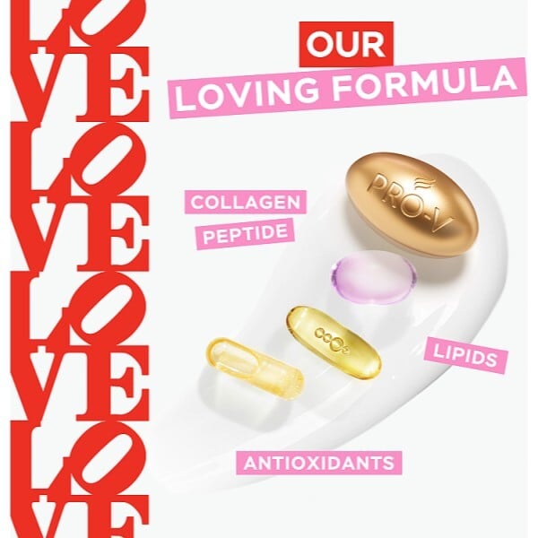 Pantene Pro-V LOVE Robert Indiana Keratin Hair Shampoo 250ml