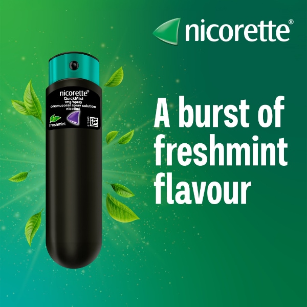 Nicorette QuickMist 1mg Mouthspray Duo (Stop Smoking)