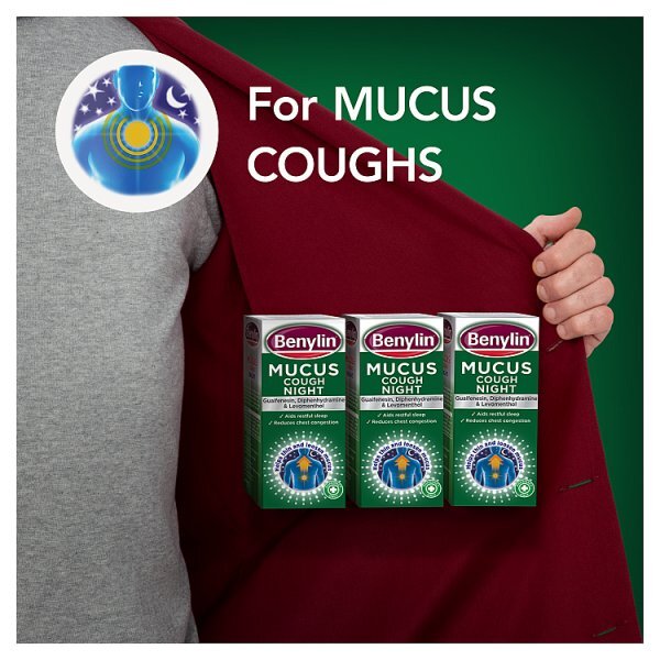 Benylin Mucus Cough Night Syrup 150ml