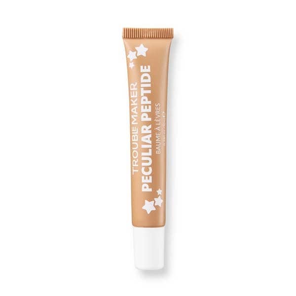 Trouble Maker Peculiar Peptide Shimmer Lip Balm V Caramel