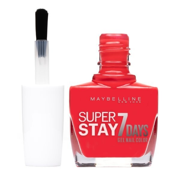 Maybelline Forever Strong Gel 490 Hot Salsa Nail Polish 10ml