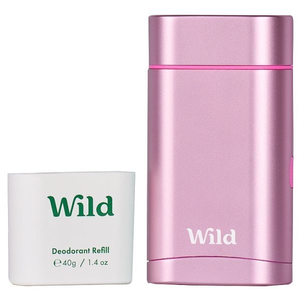 Wild Pink Case & Cherry Blossom Deodorant Refill 40g