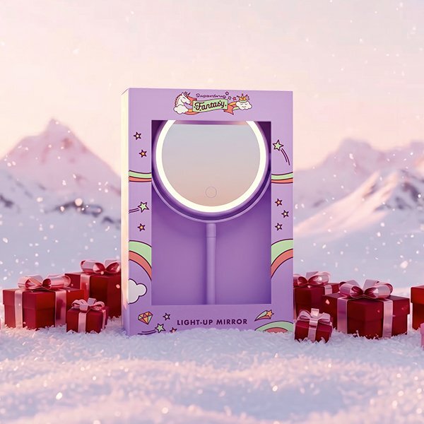 Superdrug Fantasy LED Mirror With Storage Beauty Gift