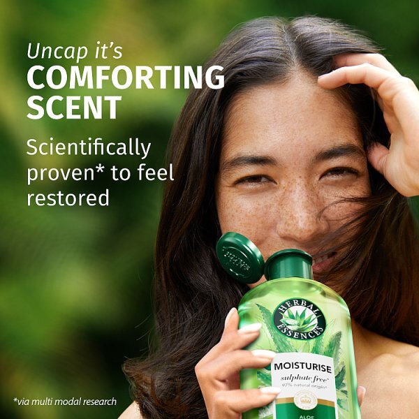Herbal Essences Aloe Moisturise Sulphate Free Shampoo 350ml