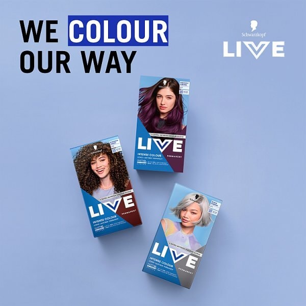 Schwarzkopf LIVE U69 Amethyst Chrome Permanent Hair Dye