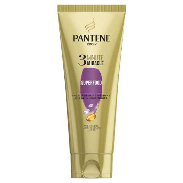 Pantene 3 Minute Miracle Superfood Hair Conditioner 200ml