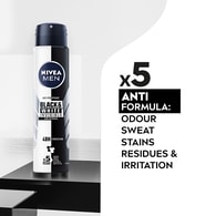 NIVEA MEN  Black & White Anti-Perspirant Deodorant 250ml