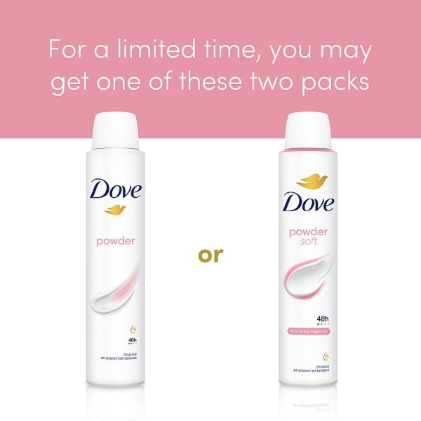 Dove Women Powder Anti-Perspirant Deodorant Spray 200ml