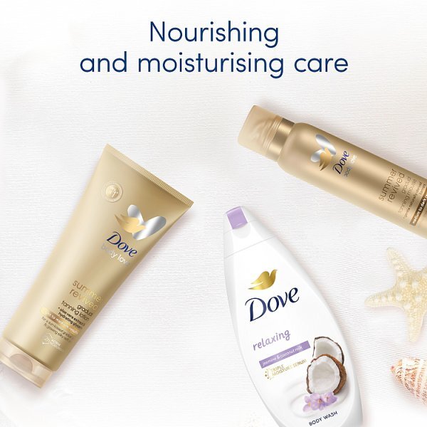 Dove Derma Gradual Self Tan Body Mousse medium to dark 150ml