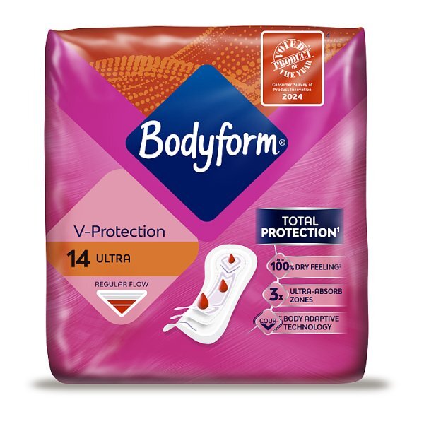 Bodyform Ultra Normal Sanitary Towels 14 pack