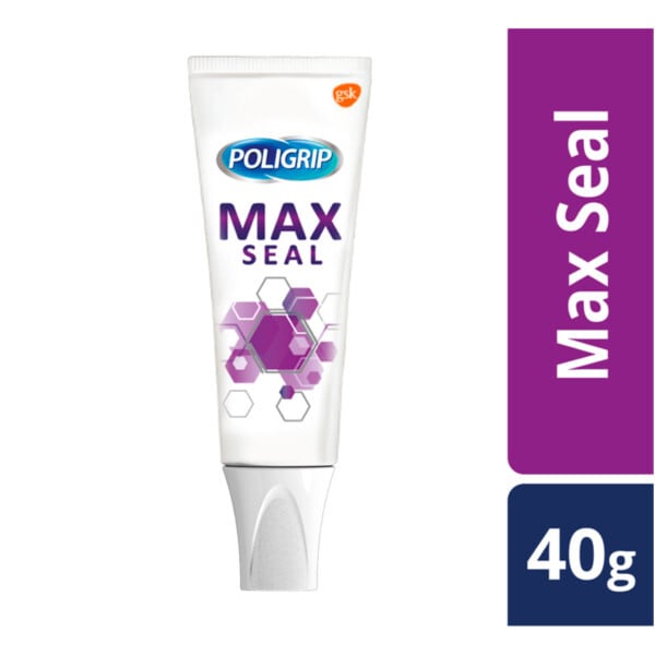 DNR Poligrip Max Seal Denture Fixative Cream 40g