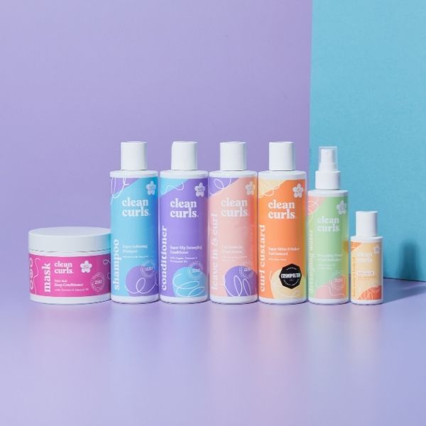 Clean Curls: Detangling Water & Curl Refresher, 150Ml