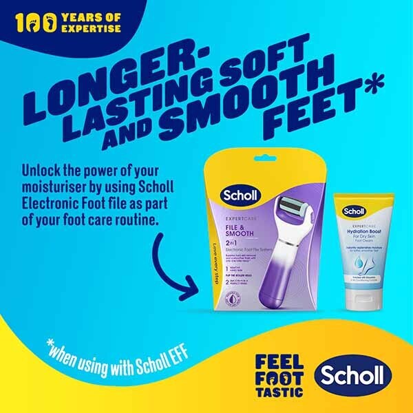 Scholl Hydration Boost Foot Cream For Dry Skin 150Ml