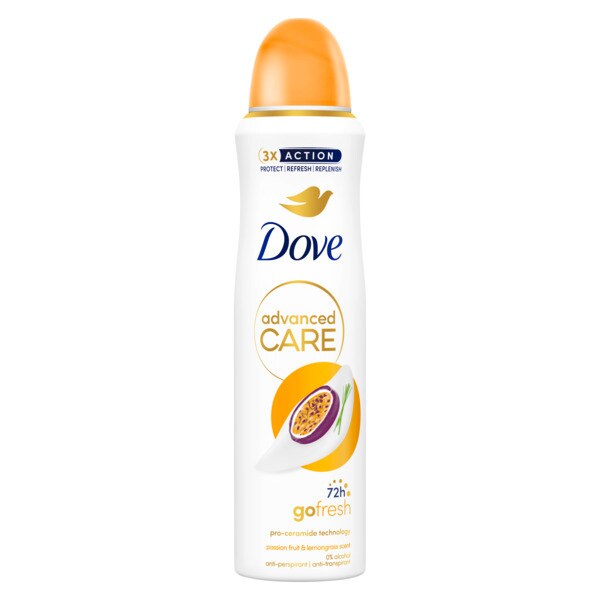 Dove Advanced Care Passion Fruit Anti-Perspirant Aerosol 150ml
