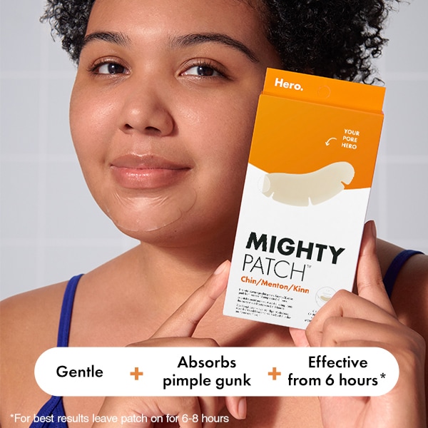 Hero Mighty Patch Chin Hydrocolloid Pimple & Acne Patches 10