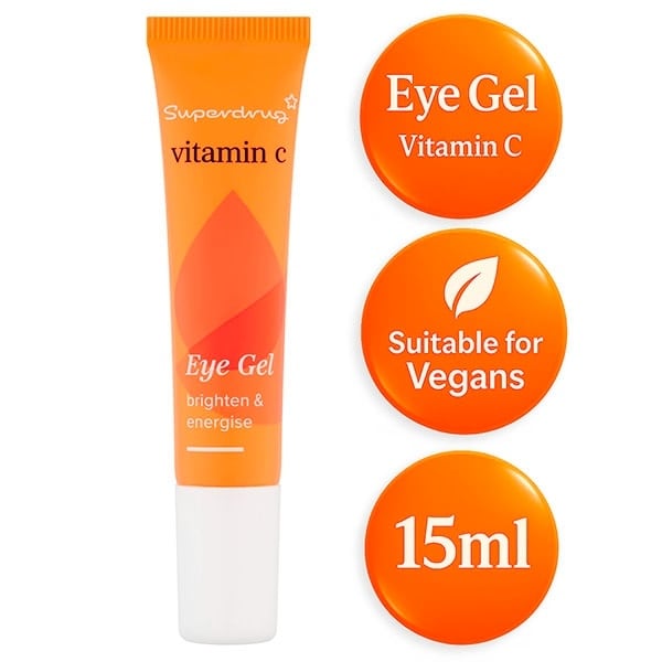 Superdrug Skin Vitamin C Brightening Under Eye Gel 15ml