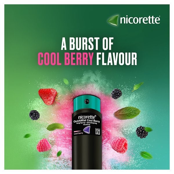 Nicorette® QuickMist Berry 1mg Mouthspray Duo (Stop Smoking)