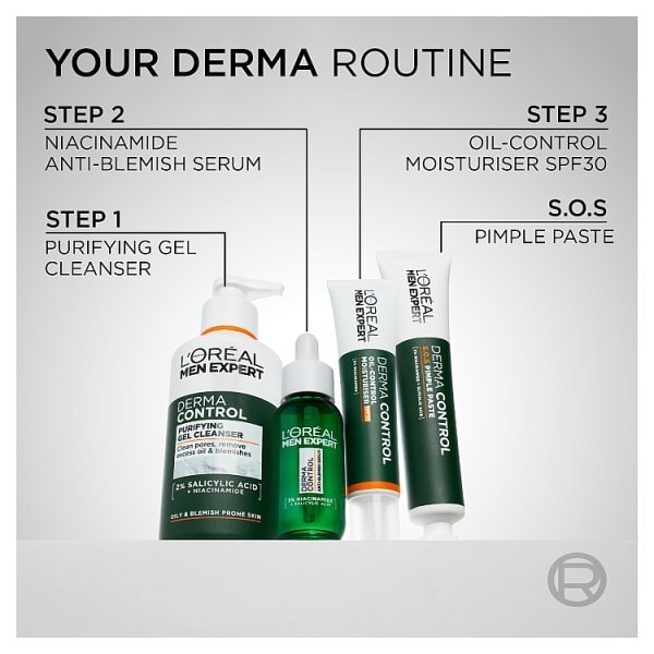 L'Oréal Men Expert Derma Control Cleansing Gel 260ml