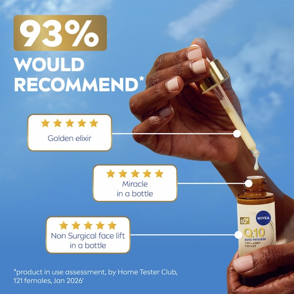 Nivea Q10 Anti-Wrinkle Collagen 3In1 Face Serum 30ml