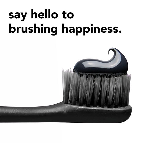 Hello Charcoal Infused Bristles Soft Manual Toothbrush