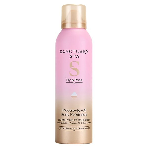 Sanctuary Spa Lily And Rose Mousse To Oil Body Moisturiser 200Ml