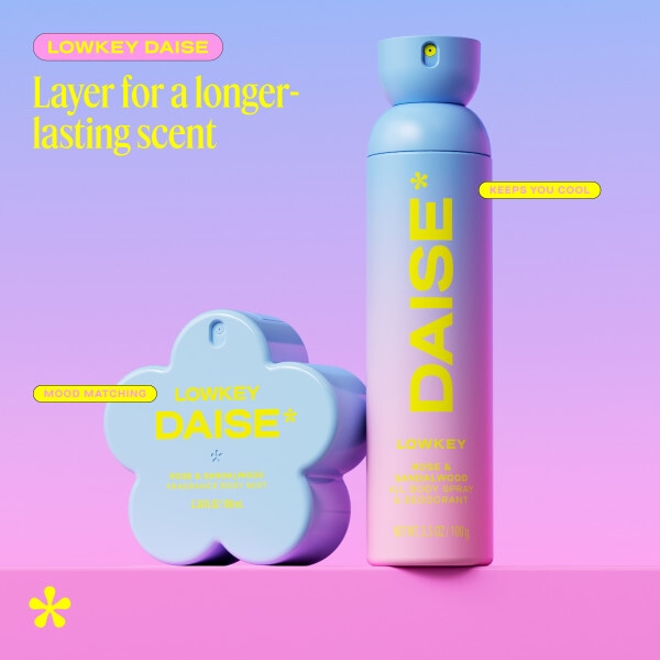 Daise All Body Spray & Deodorant Lowkey 120ml