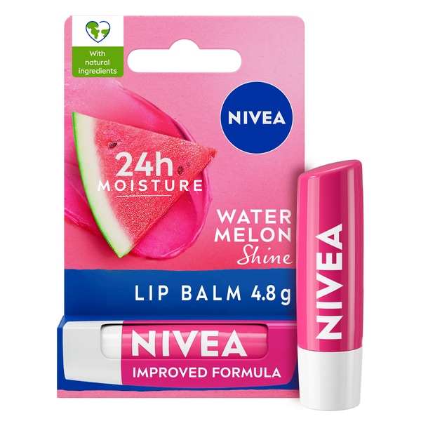 NIVEA 24H Moisture Watermelon Shine Lip Balm 4.8G