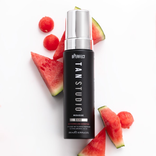 BPerfect Tan Studio Tanning Mousse Dark - Watermelon Scented 200Ml