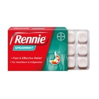 Rennie Spearmint Heartburn & Indigestion Relief 24 Tablets