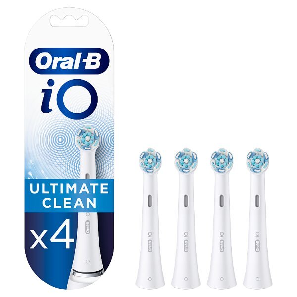 Oral-B iO Ultimate Clean Replacement Toothbrush Heads 4 Pack