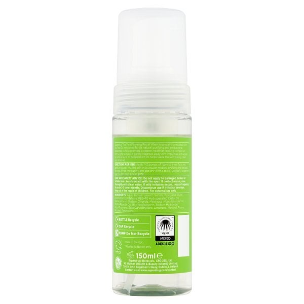 Tea Tree Foaming Face Wash 150ml