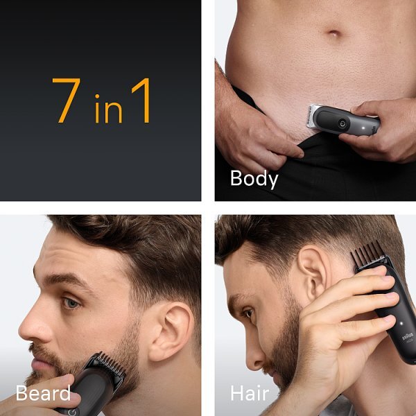 Braun All-In-One Kit, 7In1 Grooming, Body Trim, Aio5520