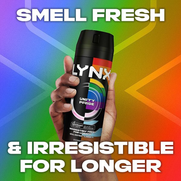 Lynx Limited Edition Unity Pride Aerosol Body Spray 150 ml