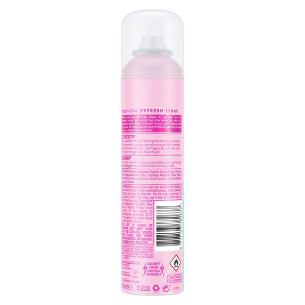 DNRAD VO5 Hairspray Post-Gym Refresh 250ml