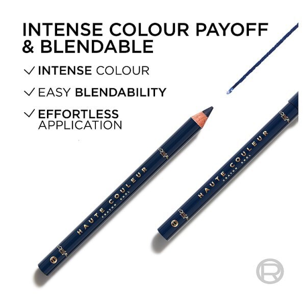 L'Oréal Paris Haute Couleur Crayon Khol Eyeliner Bleu Suede