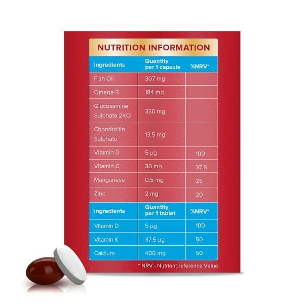 Seven Seas JointCare Calcium- Duo Pack(30 Capsules+30 Tablets)