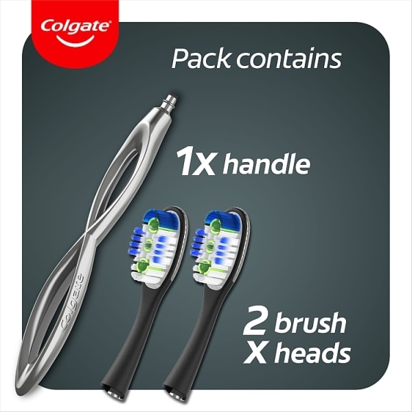 Colgate Link Replaceable Head Manual Toothbrush Starter Kit