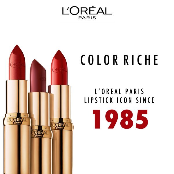 L'Oréal Paris Color Riche Satin Lipstick 302 Rosewood