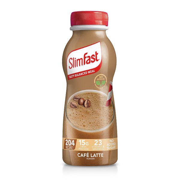 SlimFast Protein Cafe Latte Flavour Shake 325ml